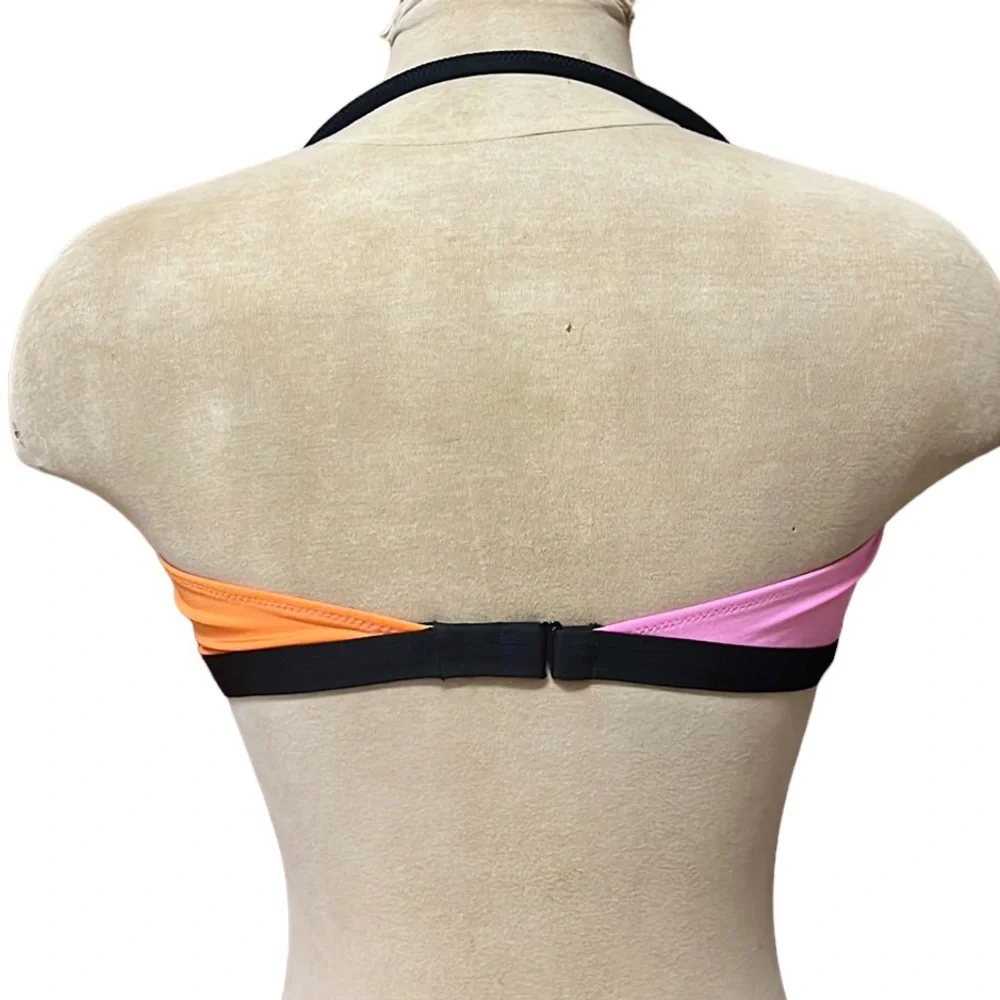 Last chance…PINK Victoria’s Secret Bikini Top Swimsuit Swim Bandeau M Medium - Picture 2 of 5